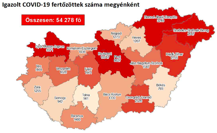 2020.10.23. reggeli koronavírus adatok
