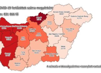 2021.10.14. reggeli koronavírus adatok: 1141 új fertőzött, 11 beteg elhunyt
