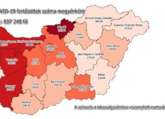 2021.10.19. reggeli koronavírus adatok: 859 új fertőzött, 16 beteg elhunyt