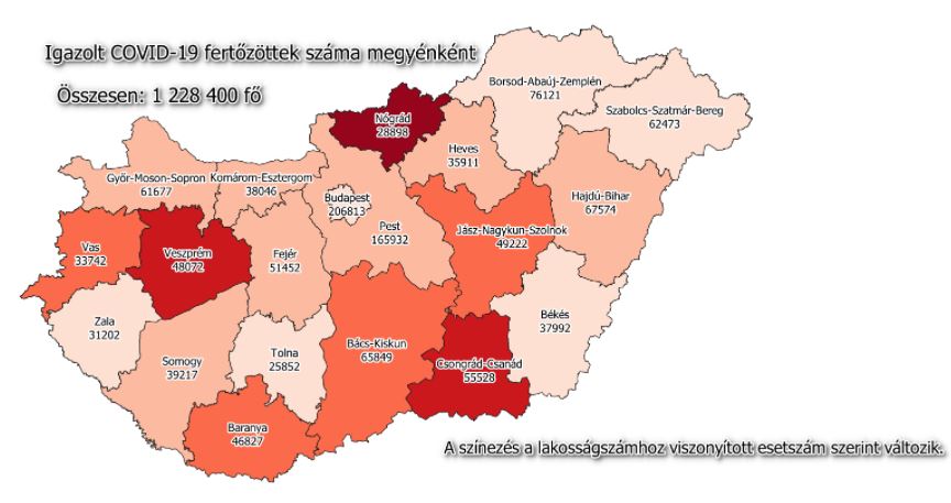 2021.12.20. hétfői koronavírus adatok