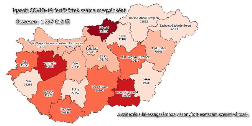 2022.01.10. hétfői koronavírus adatok