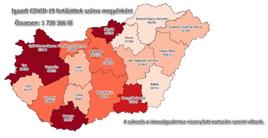 2022.02.16. reggeli koronavírus adatok